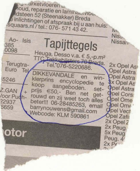 advertentie